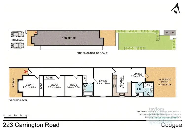 Floorplan of Homely house listing, 223 Carrington Road, Coogee NSW 2034