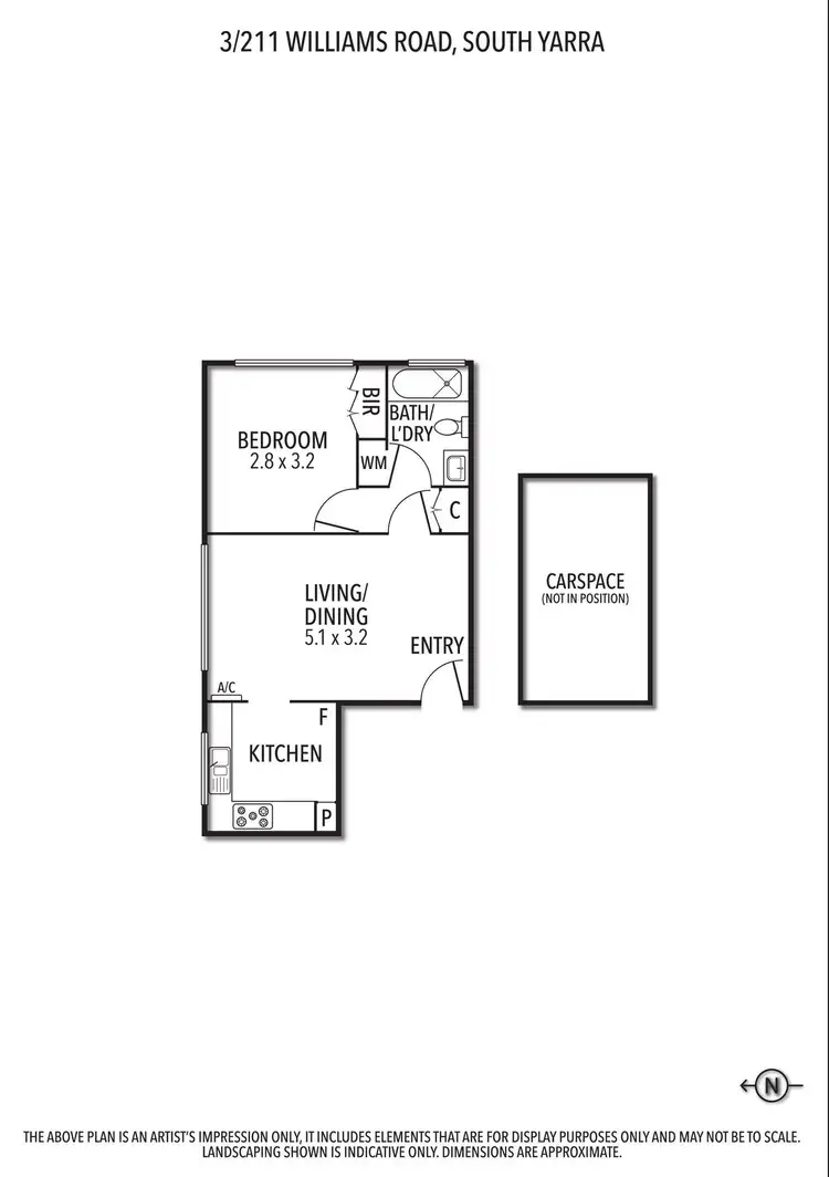 Floorplan of Homely apartment listing, 3/211 Williams Road, South Yarra VIC 3141