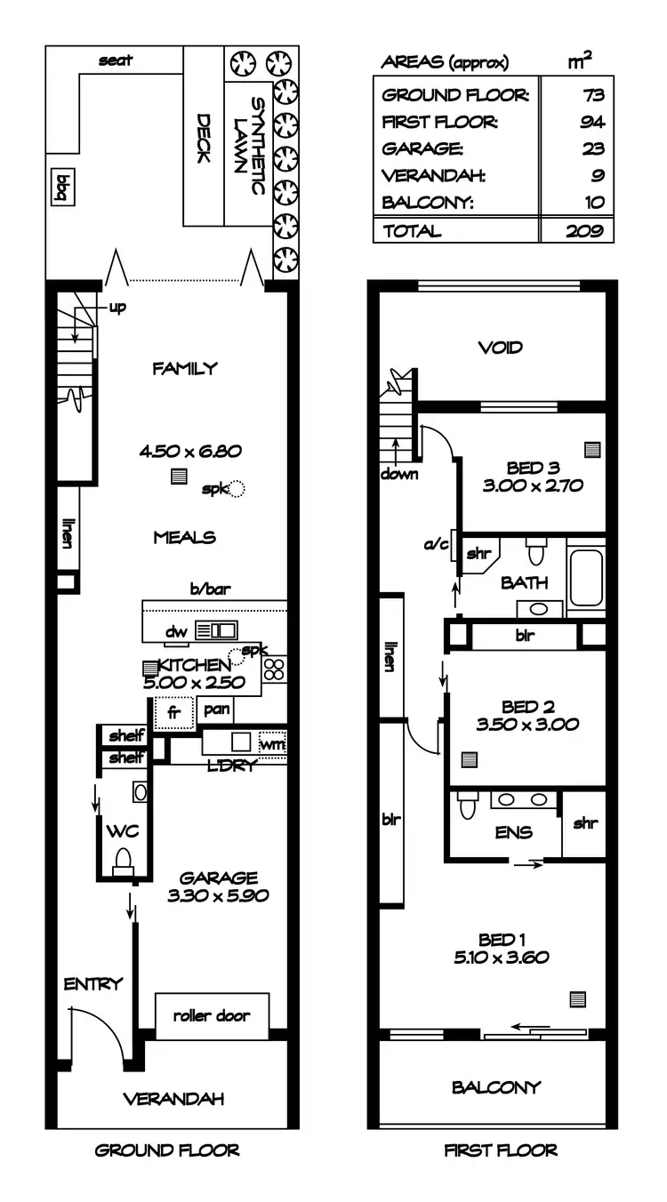 Floorplan of Homely house listing, 18A Piccadilly Way, Lightsview SA 5085