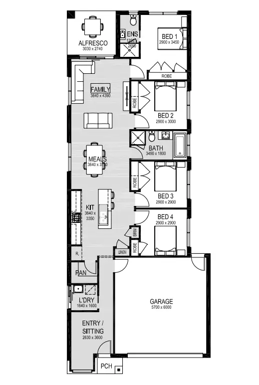 Floorplan of Homely house listing, 61 Johnson Circuit, Ripley QLD 4306