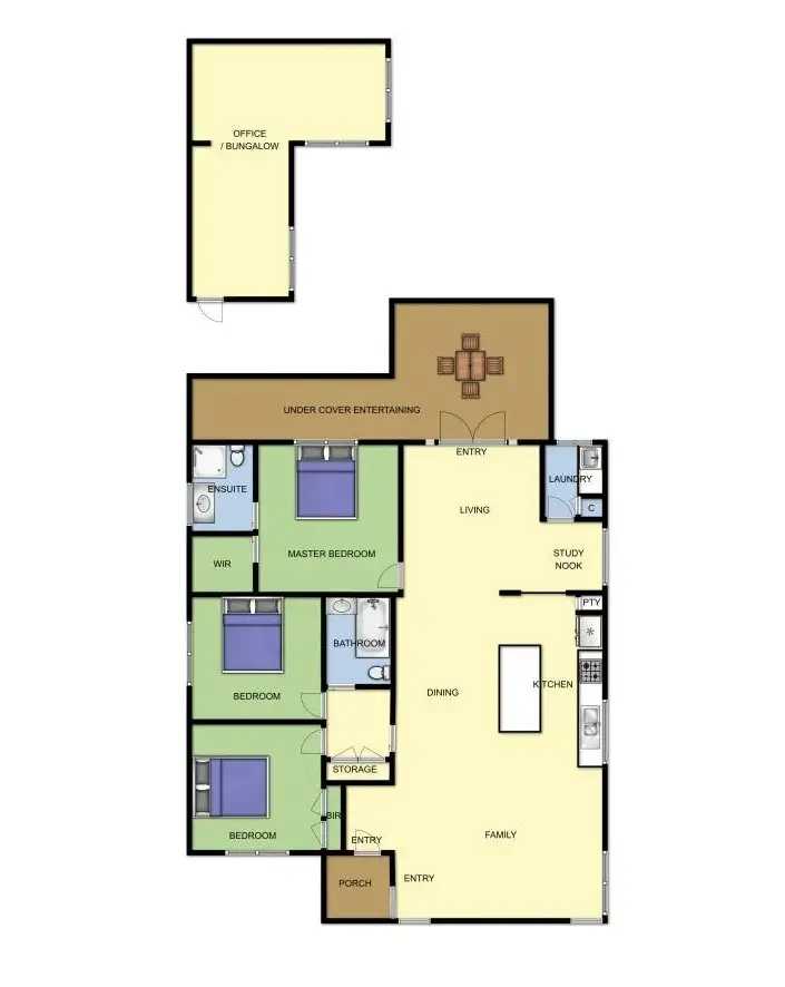 Floorplan of Homely house listing, 127 Yuille Street, Frankston South VIC 3199