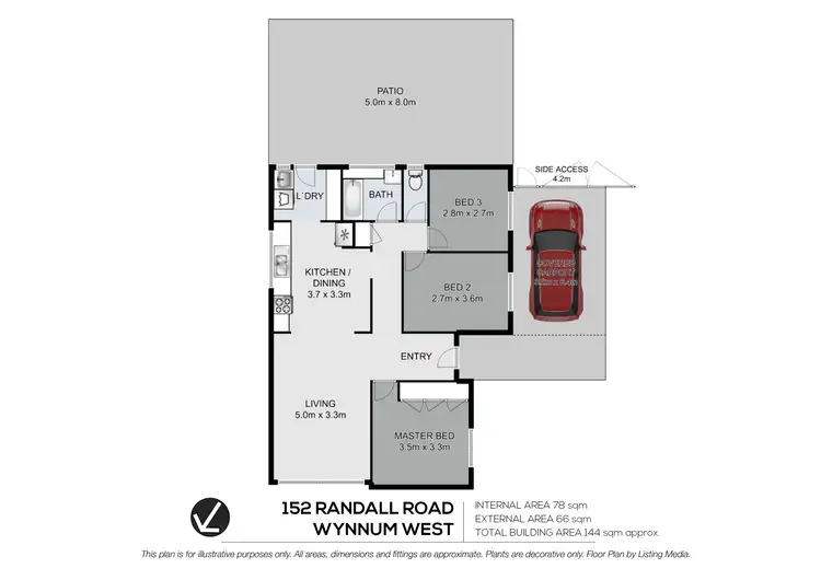 Floorplan of Homely house listing, 152 Randall Road, Wynnum West QLD 4178