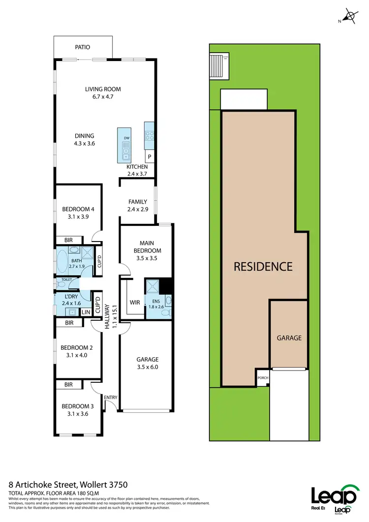 Floorplan of Homely house listing, 8 Artichoke Street, Wollert VIC 3750