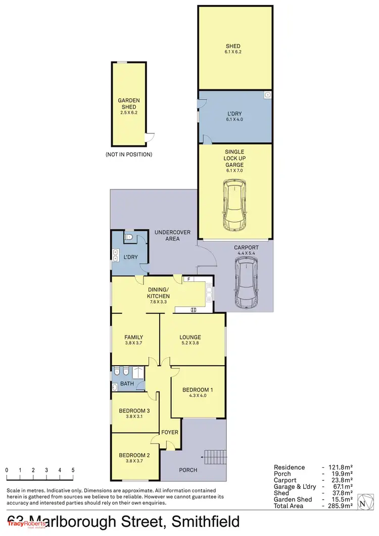 Floorplan of Homely house listing, 63 Marlborough Street, Smithfield NSW 2164