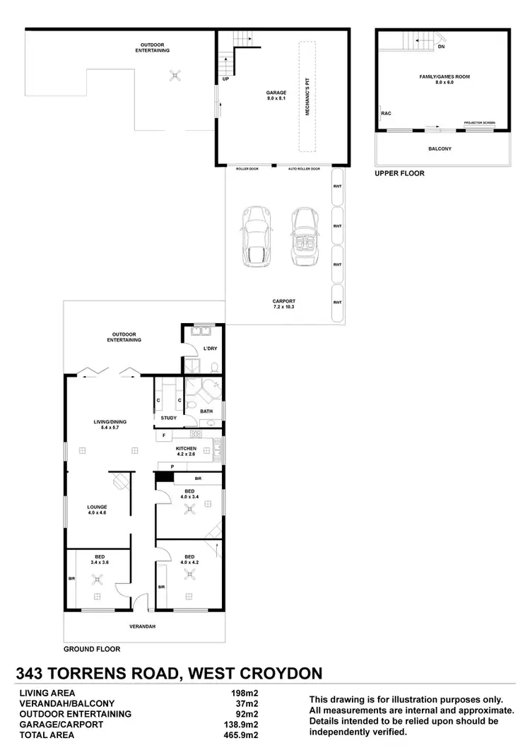 Floorplan of Homely house listing, 343 Torrens Road, West Croydon SA 5008