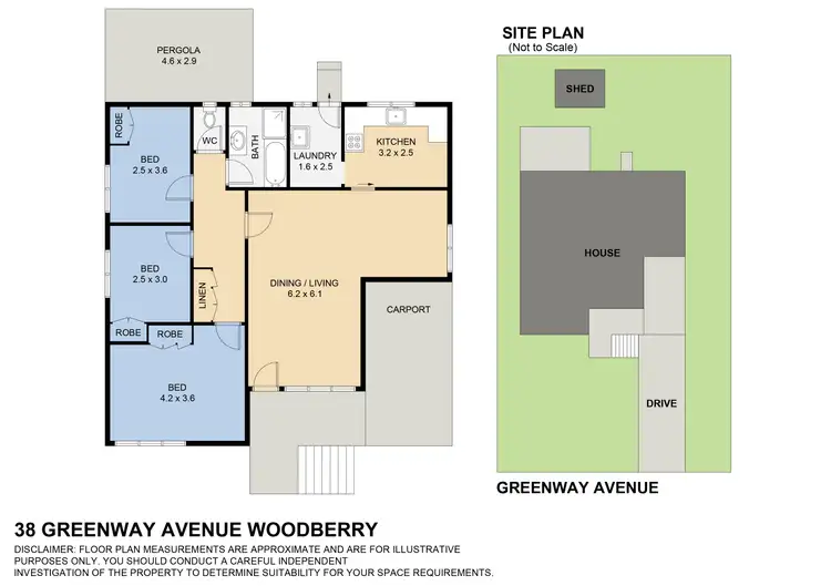 Floorplan of Homely house listing, 38 Greenway Avenue, Woodberry NSW 2322