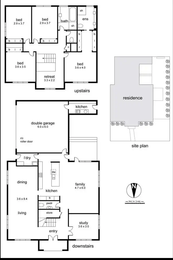 Floorplan of Homely house listing, 17 Bentham Court, Burwood VIC 3125