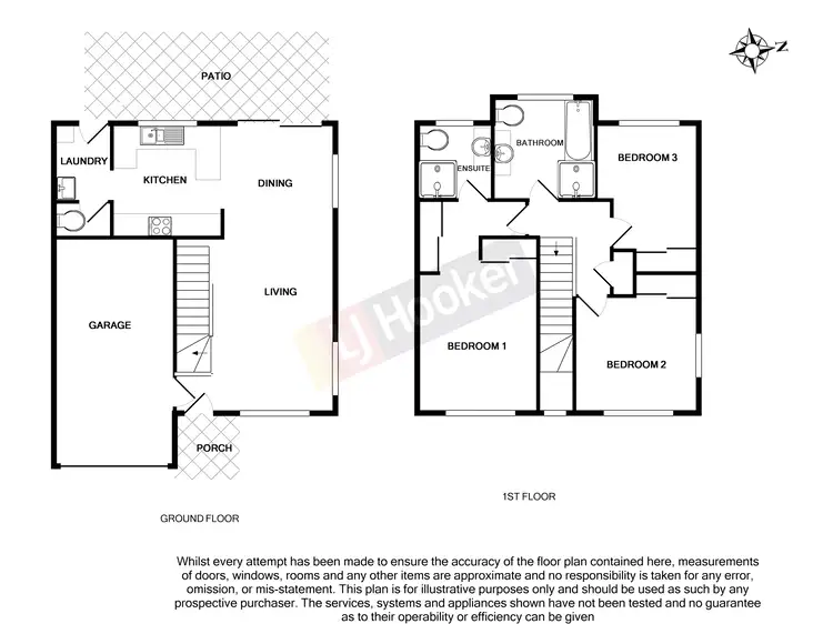 Floorplan of Homely townhouse listing, 12/5 Carrington Court, Algester QLD 4115