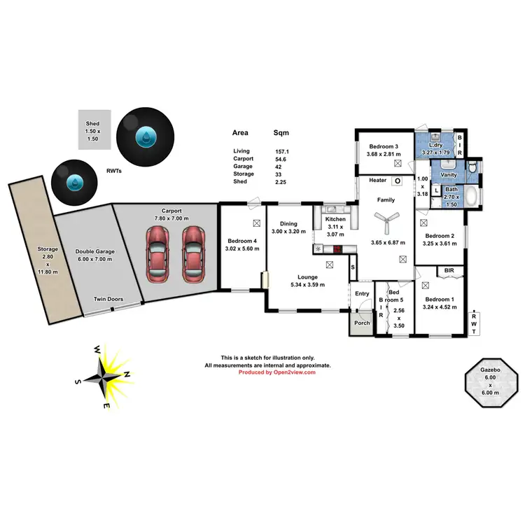 Floorplan of Homely house listing, 9 Burrows Street, Willaston SA 5118