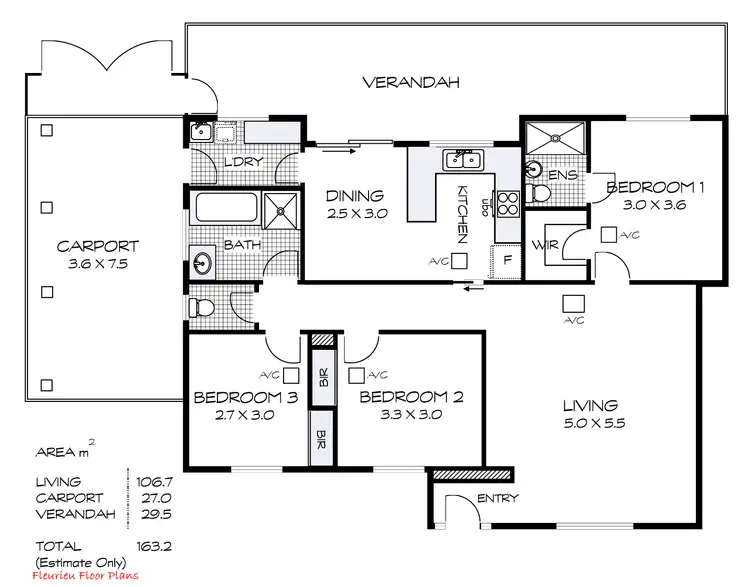 Floorplan of Homely house listing, 7 Marlborough Avenue, Victor Harbor SA 5211