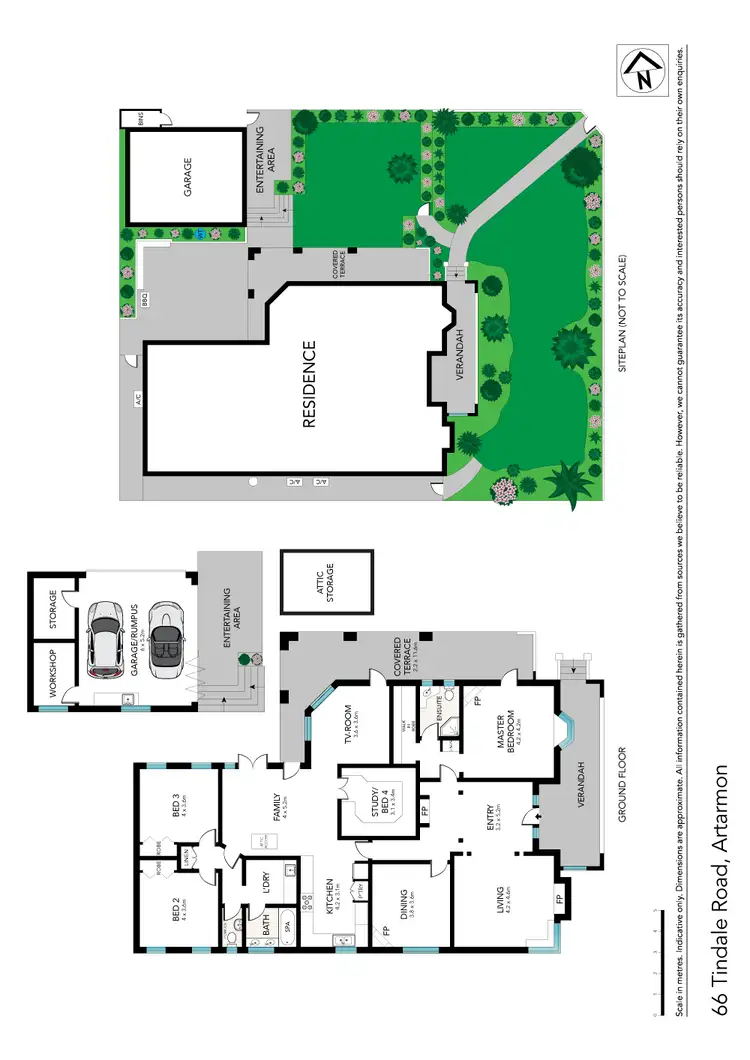 Floorplan of Homely house listing, 66 Tindale Road, Artarmon NSW 2064