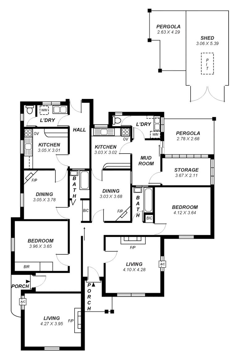 Floorplan of Homely house listing, 3 Wattle Avenue, Lower Mitcham SA 5062