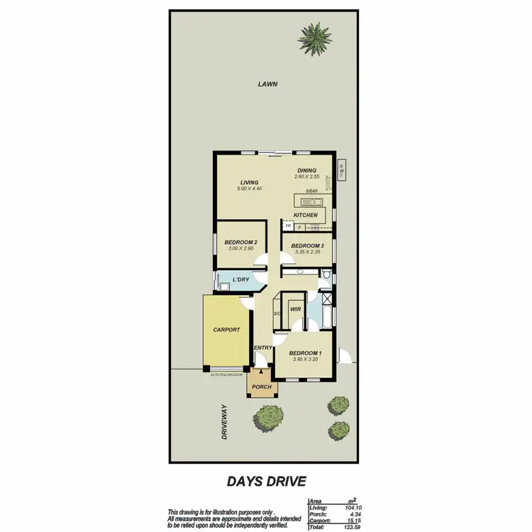 Floorplan of Homely house listing, 9 Days Drive, Munno Para West SA 5115