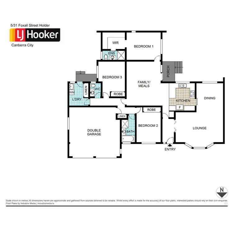 Floorplan of Homely townhouse listing, 5/31 Foxall Street, Holder ACT 2611