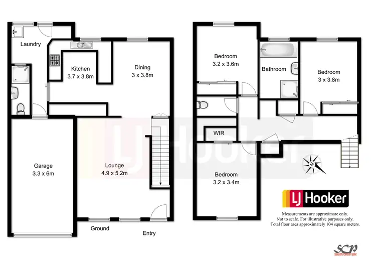 Floorplan of Homely townhouse listing, 7/2-4 Newth Place, Surf Beach NSW 2536