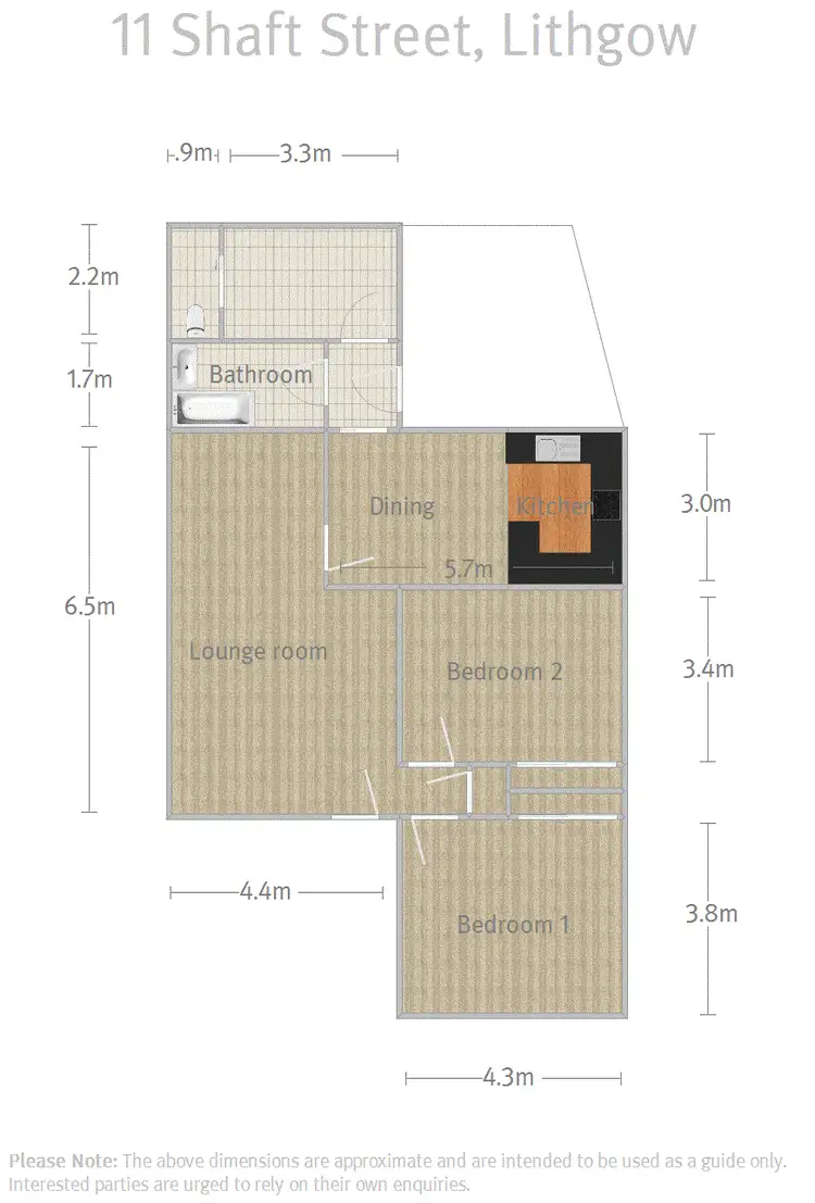 Floorplan of Homely house listing, 11 Shaft Street, Lithgow NSW 2790