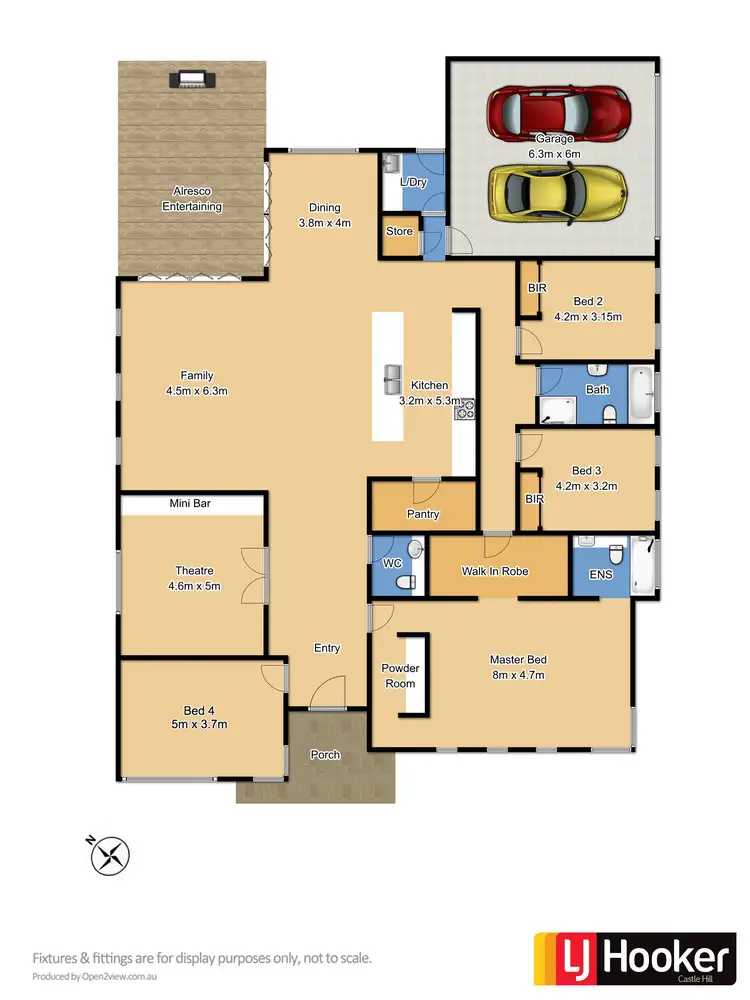 Floorplan of Homely house listing, 2 Popplewell Ave Stonecutters Ridge, Dean Park NSW 2761