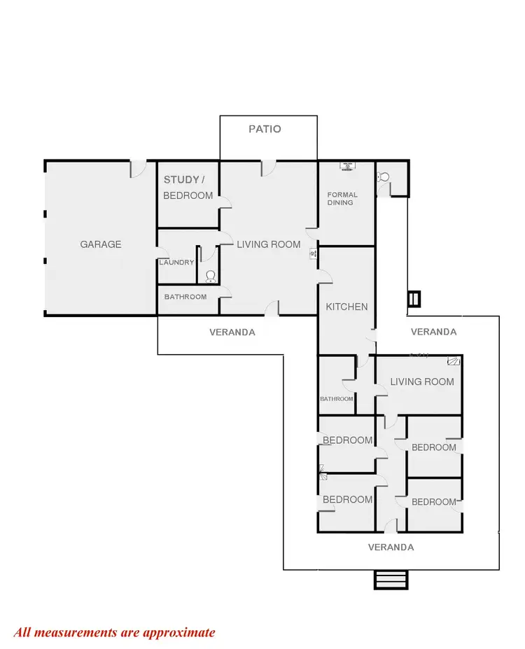 Floorplan of Homely rural property listing, 6470 Lachlan Valley Way, Cowra NSW 2794