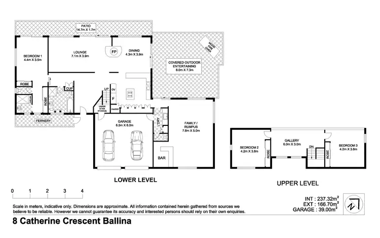 Floorplan of Homely house listing, 8 Catherine Crescent, Ballina NSW 2478