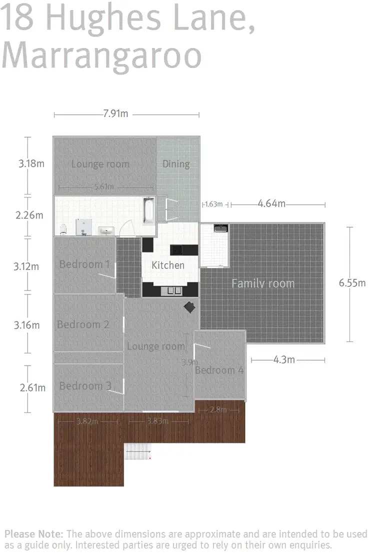 Floorplan of Homely house listing, 18 Hughes Lane, Marrangaroo NSW 2790