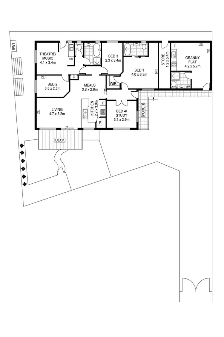 Floorplan of Homely house listing, 17A Darley Road, Paradise SA 5075
