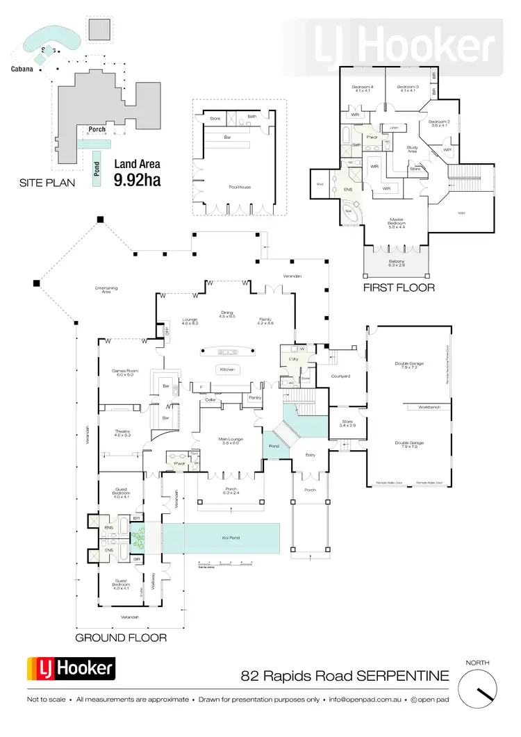 Floorplan of Homely house listing, 82 Rapids Road, Serpentine WA 6125