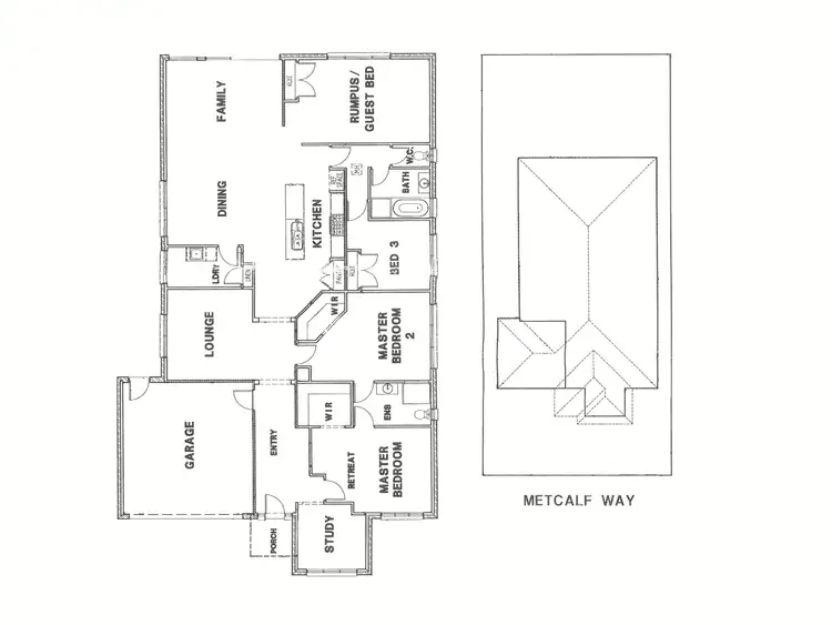 Floorplan of Homely house listing, 4 Metcalf Way, Point Cook VIC 3030