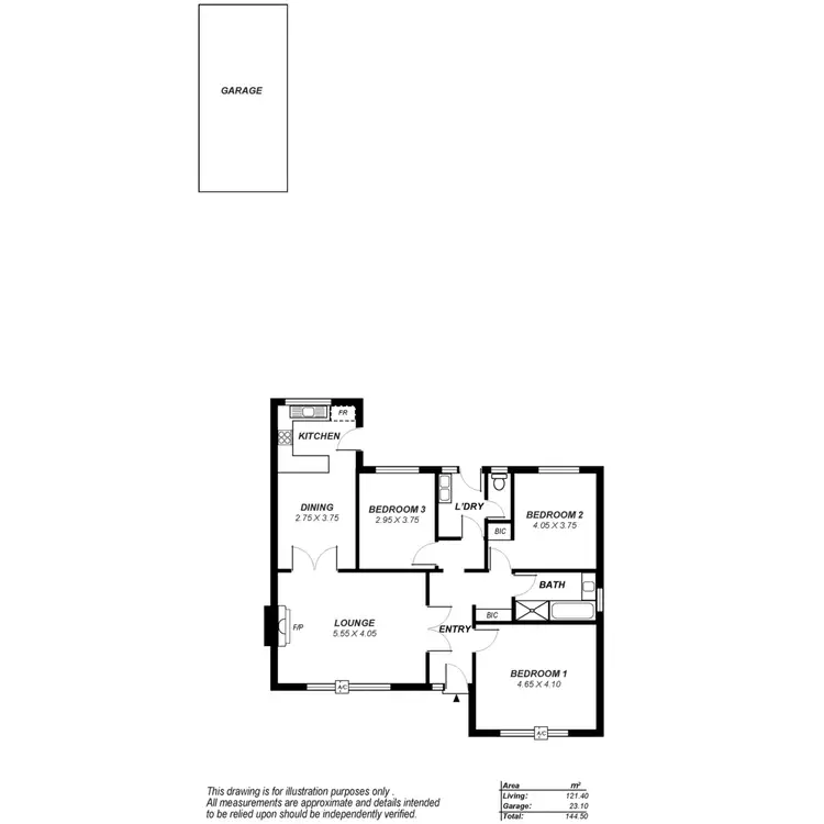 Floorplan of Homely house listing, 73 Lyons Road, Windsor Gardens SA 5087
