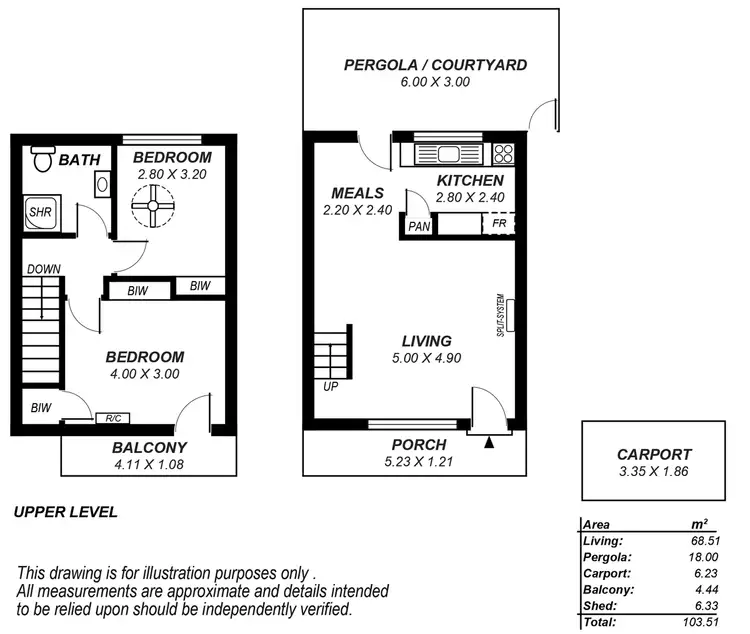 Floorplan of Homely unit listing, 5/41A Addison Road, Black Forest SA 5035