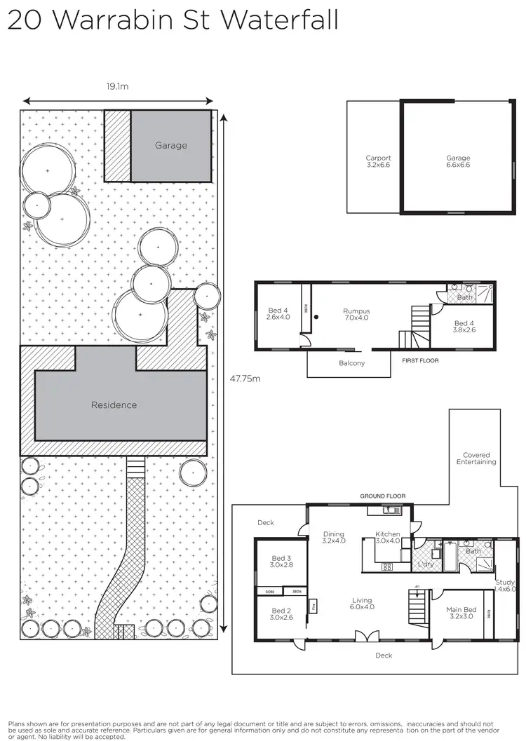 Floorplan of Homely house listing, 20 Warabin Street, Waterfall NSW 2233