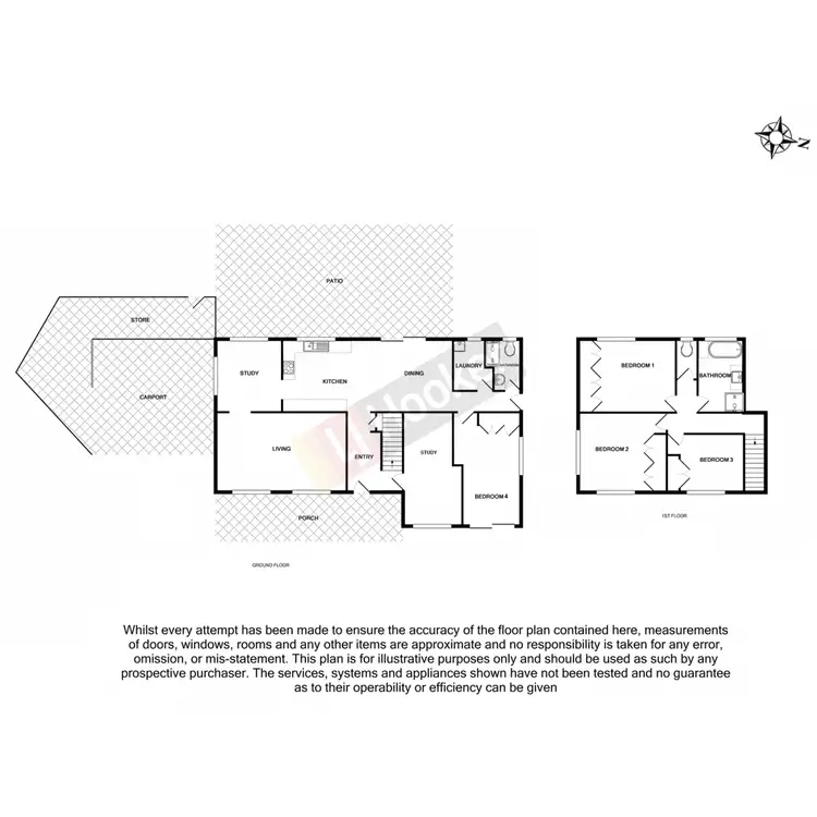 Floorplan of Homely house listing, 8 Hone Place, Sunnybank Hills QLD 4109