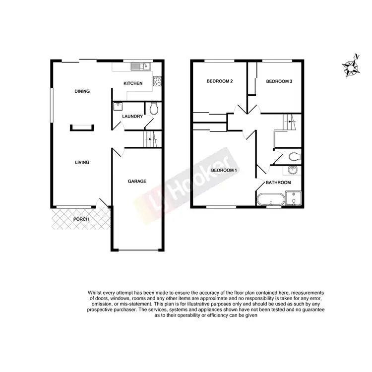 Floorplan of Homely townhouse listing, 23/41 Bleasby Road, Eight Mile Plains QLD 4113