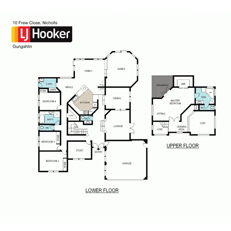 Floorplan of Homely house listing, 10 Frew Close, Nicholls ACT 2913