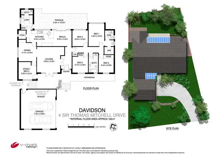Floorplan of Homely house listing, 4 Sir Thomas Mitchell Drive, Davidson NSW 2085