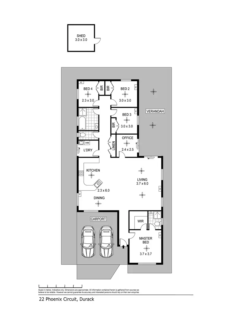Floorplan of Homely house listing, Address available on request