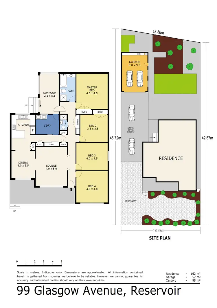 Floorplan of Homely house listing, 99 Glasgow Avenue, Reservoir VIC 3073