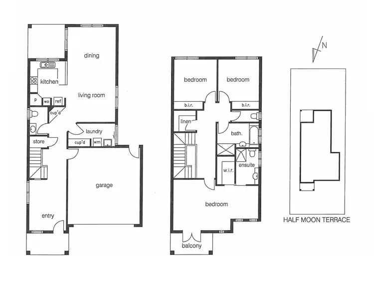 Floorplan of Homely house listing, 31 Halfmoon Terrace, Sanctuary Lakes VIC 3030