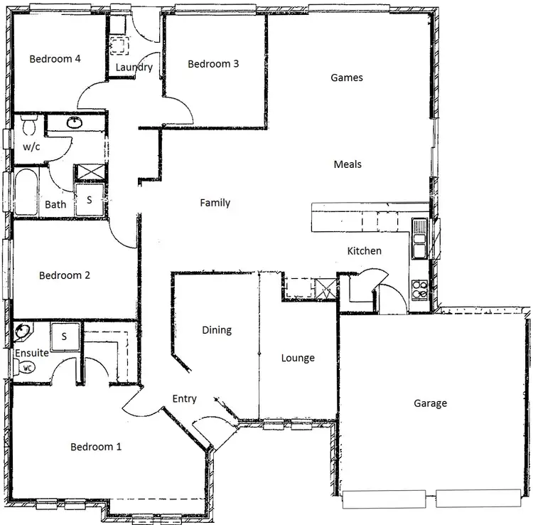 Floorplan of Homely house listing, 26 Selway Place, Evanston Park SA 5116