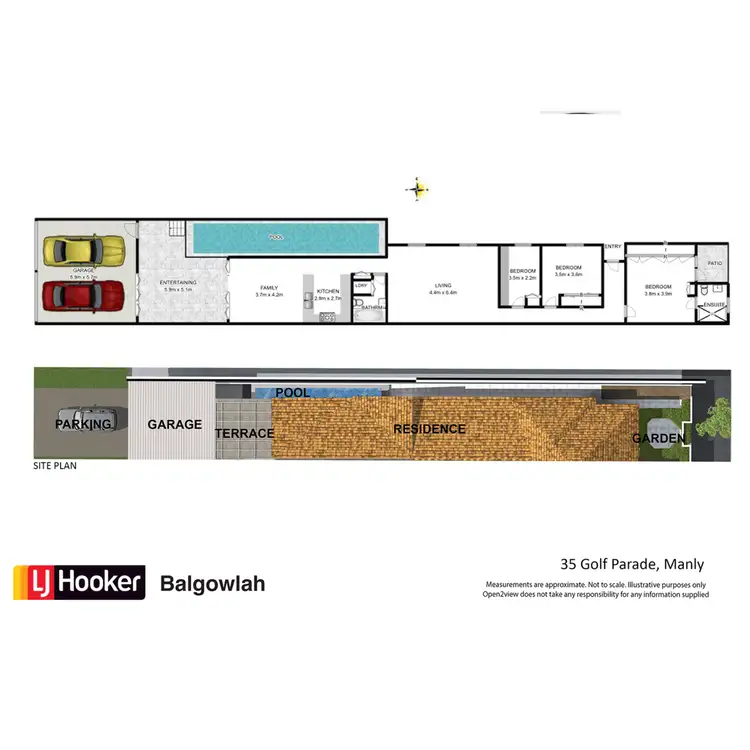 Floorplan of Homely house listing, 35 Golf Parade, Manly NSW 2095