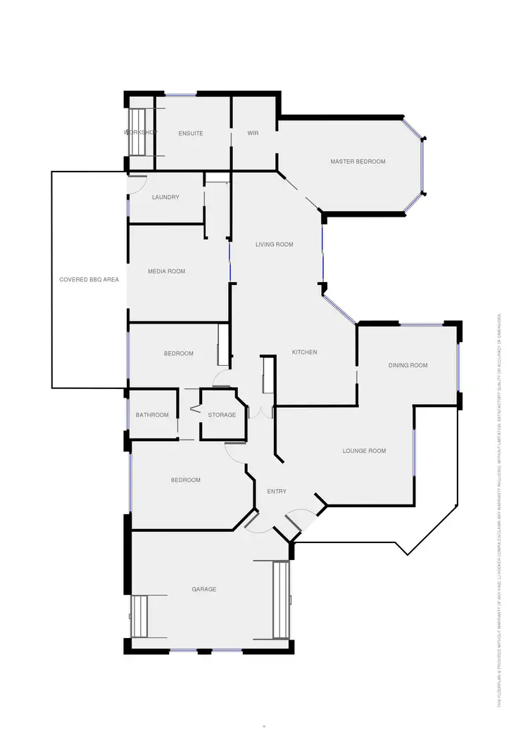 Floorplan of Homely house listing, 6 Banksia Close, Cowra NSW 2794