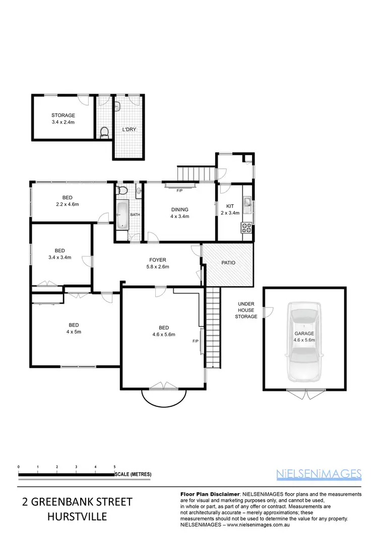 Floorplan of Homely house listing, 2 Greenbank Street, Hurstville NSW 2220