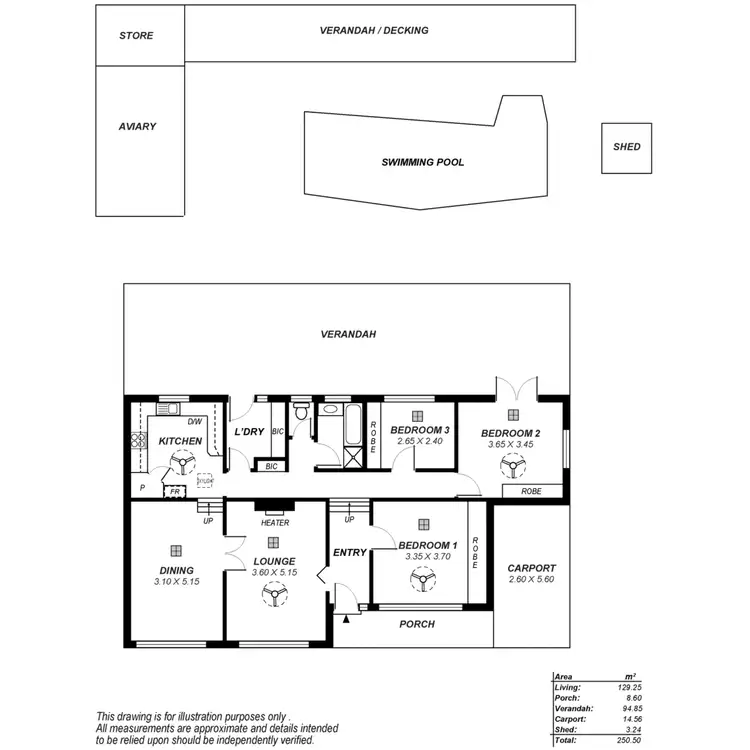 Floorplan of Homely house listing, 69 Whiting Road, St Agnes SA 5097