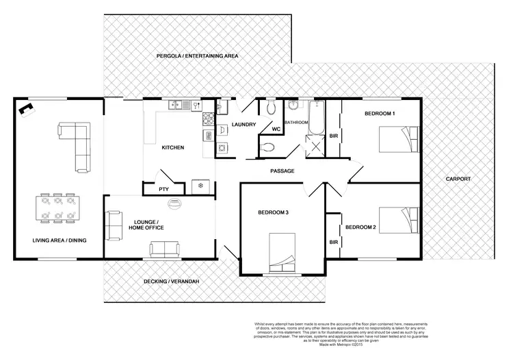Floorplan of Homely house listing, 1 Fowler Terrace, Price SA 5570