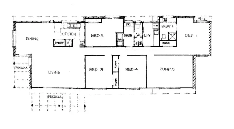 Floorplan of Homely house listing, 15 Catherine Street, Birkdale QLD 4159