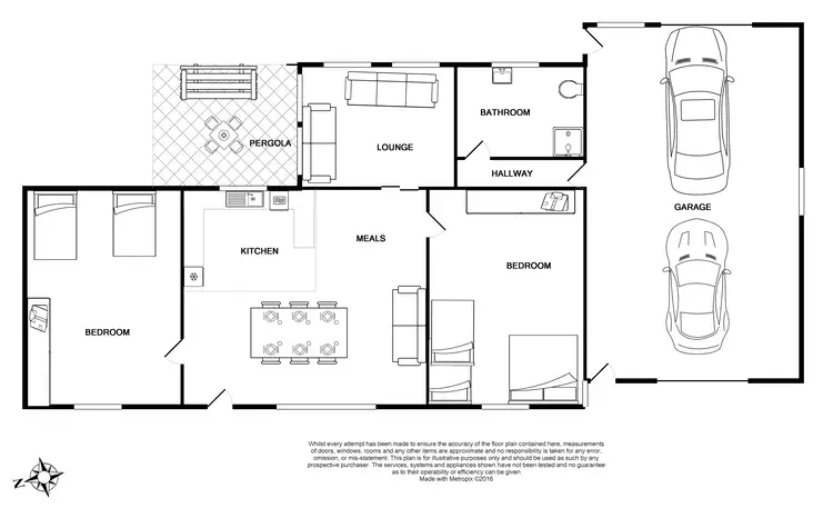 Floorplan of Homely house listing, 14 Mesnil Drive, Port Clinton SA 5570