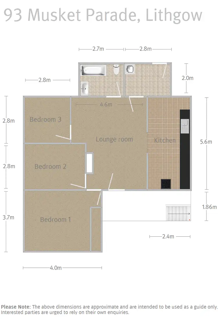 Floorplan of Homely house listing, 93 Musket Parade, Lithgow NSW 2790