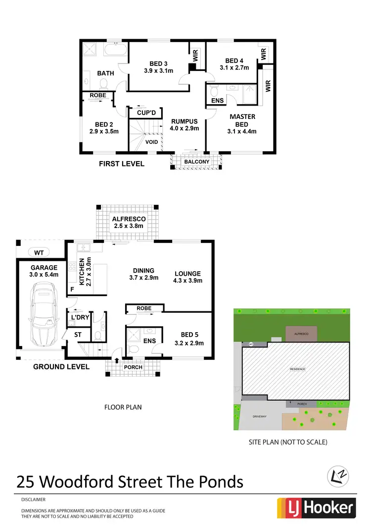 Floorplan of Homely house listing, 25 Woodford Street, The Ponds NSW 2769