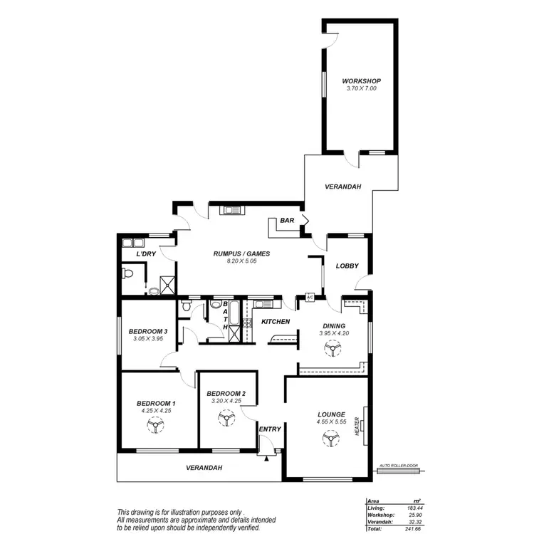 Floorplan of Homely house listing, 22 Heather Drive, Para Vista SA 5093