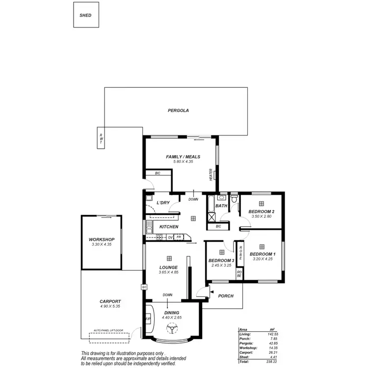 Floorplan of Homely house listing, 2 Canis Avenue, Hope Valley SA 5090