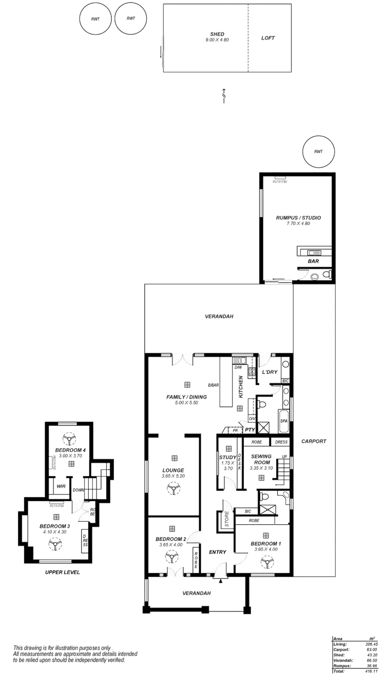 Floorplan of Homely house listing, 66 McInnes Avenue, Broadview SA 5083